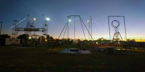 Circus Lot Sunset